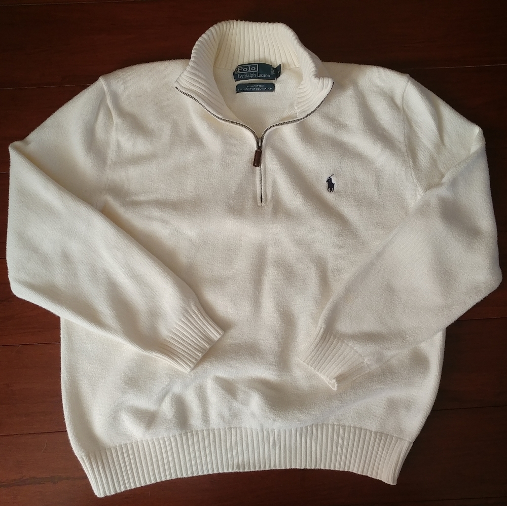 Polo by Ralph Lauren quarter zip Sweater L